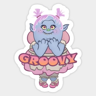 Groovy Sticker
